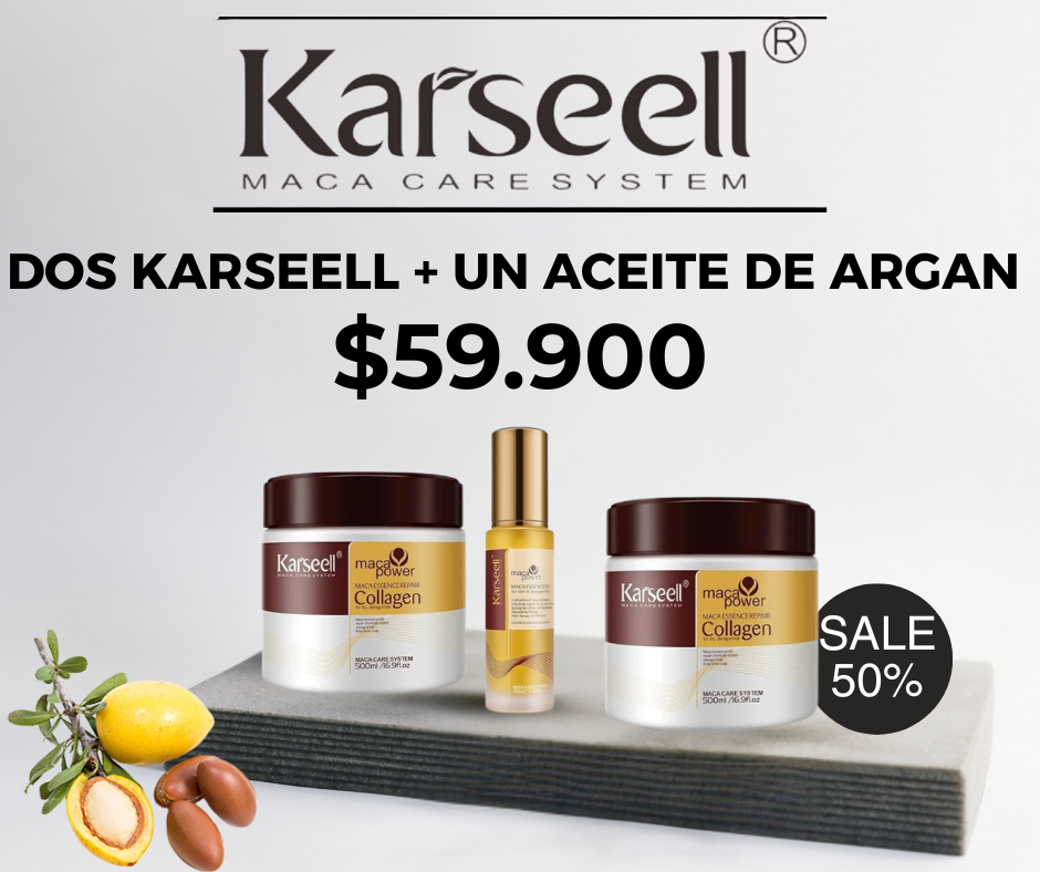 KERATINA KARSELL® 2X1 + ACEITE DE ARGAN