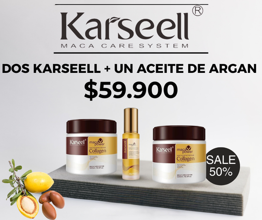 KERATINA KARSELL® 2X1 + ACEITE DE ARGAN